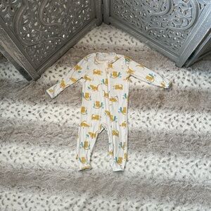 Angel Dear bamboo bodysuit girls 6-12 months cat cactus lightweight girlhoodcore